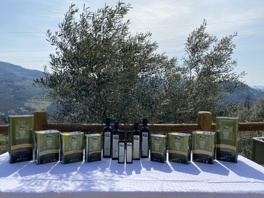 olio extravergine biologico e convenzionale in tutti i formati disponibili